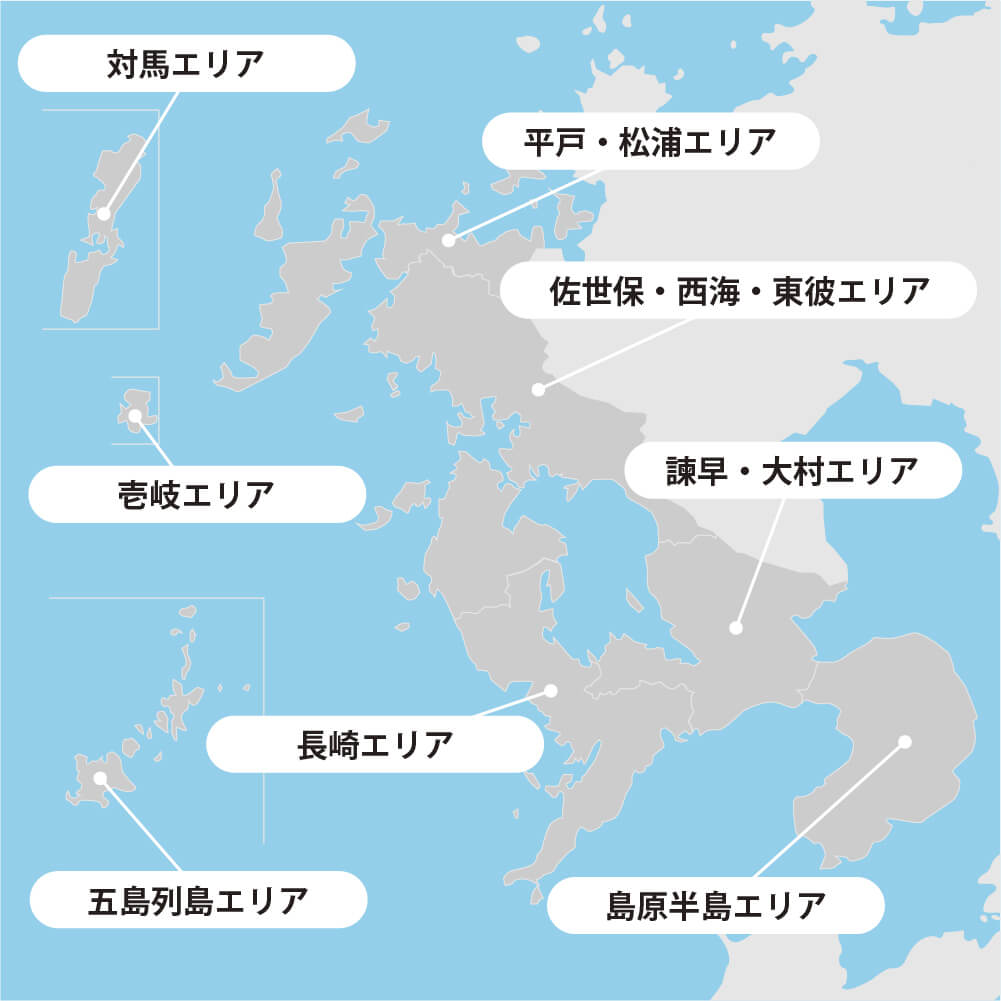 長崎県マップ
